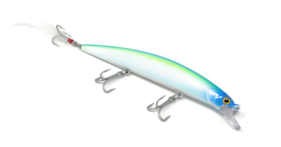 Vense 3523-L19 Curve Pro 130 5" Minnow Lure - 0.80 oz. - Blue Back