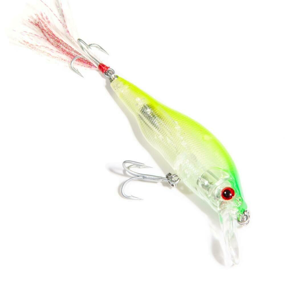 Vense 5328-C138 Percha 80 3.15" Minnow Lure - 0.39oz. - Clear Water Minnow