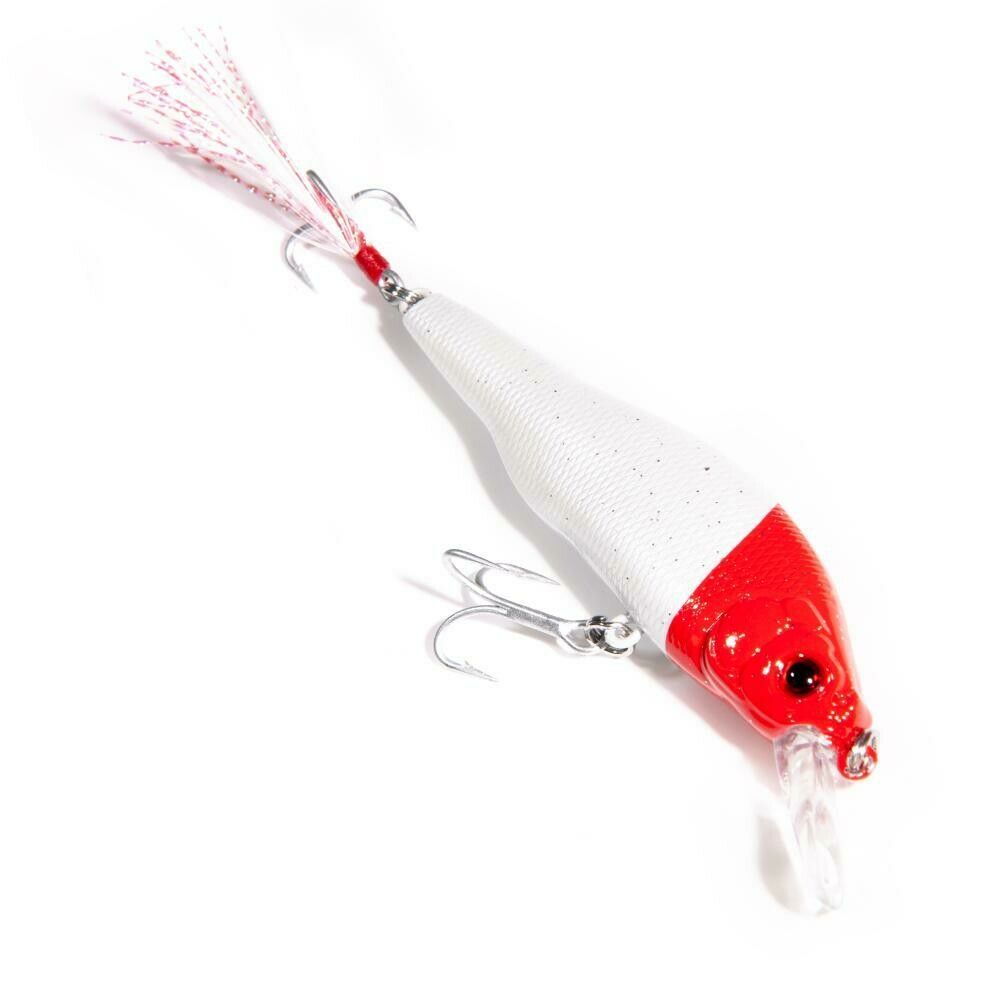 Vense 5328-L104 Percha 80 3.15" Minnow Lure - 0.39oz. - Red Head