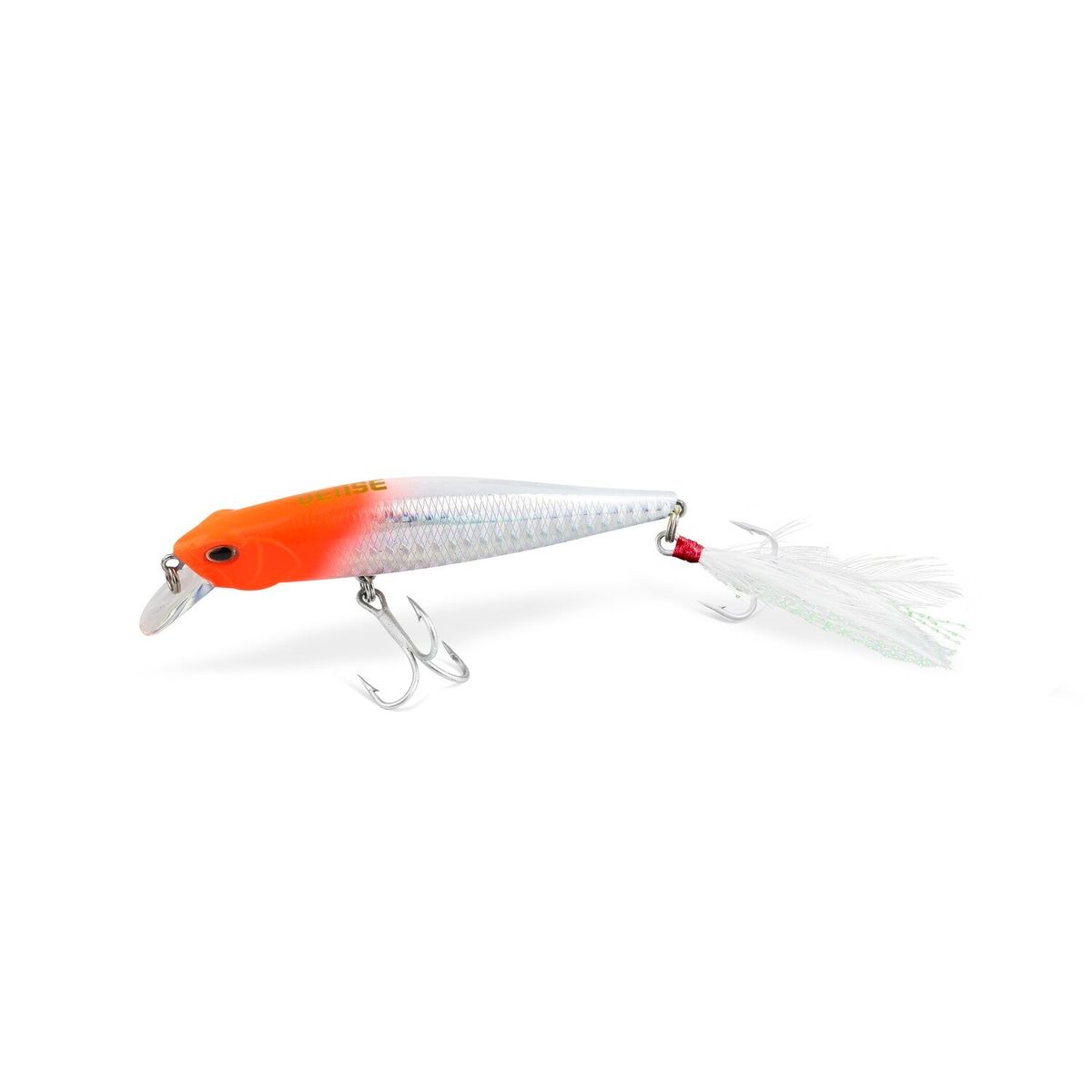 Vense 100SP-H024 Percha Pro 100SS 4" Minnow Lure - 0.56 oz. - Orange Head