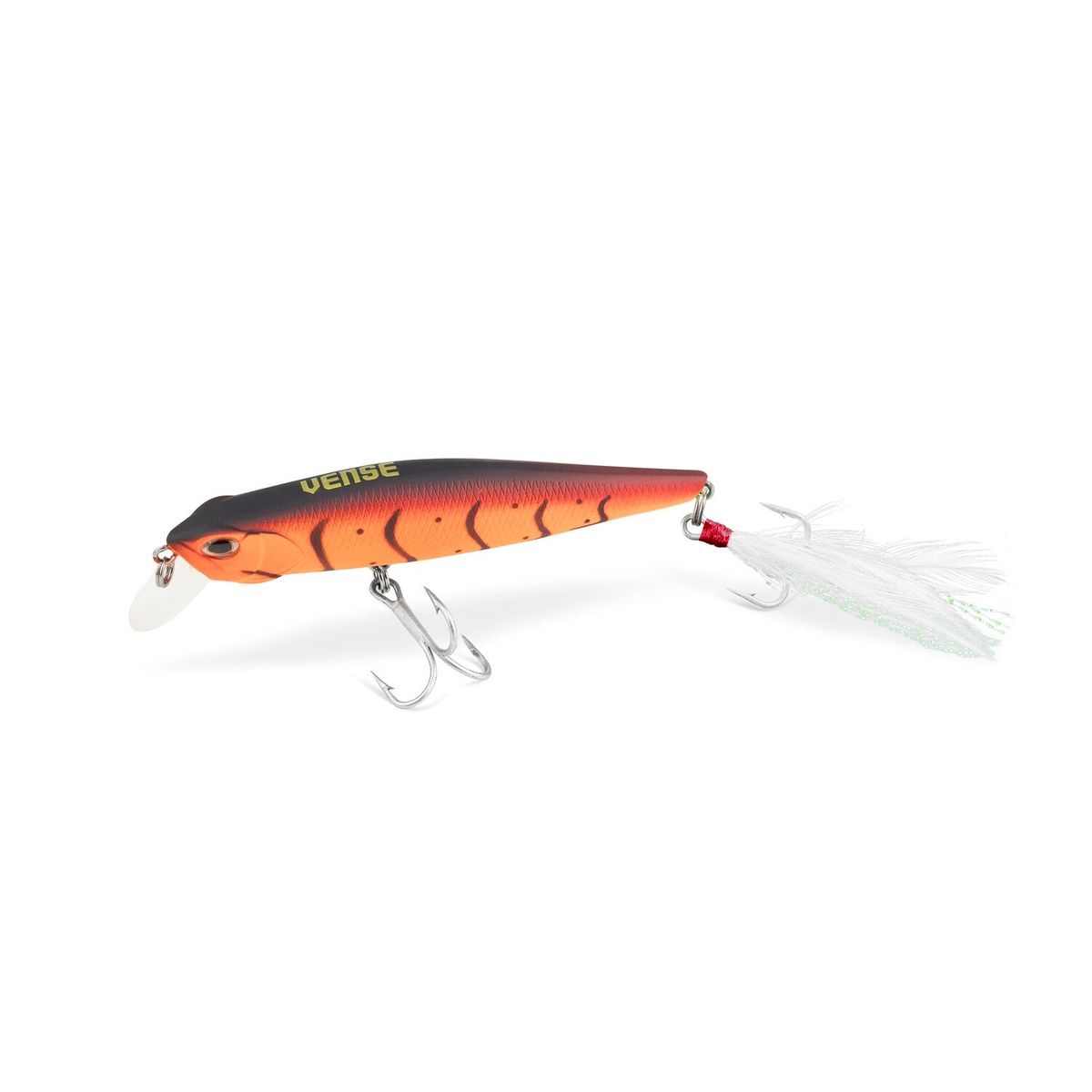 Vense 80SP-H006 Percha Pro 80 3.1" Minnow Lure - 0.36 oz. - Matte Orange Crown