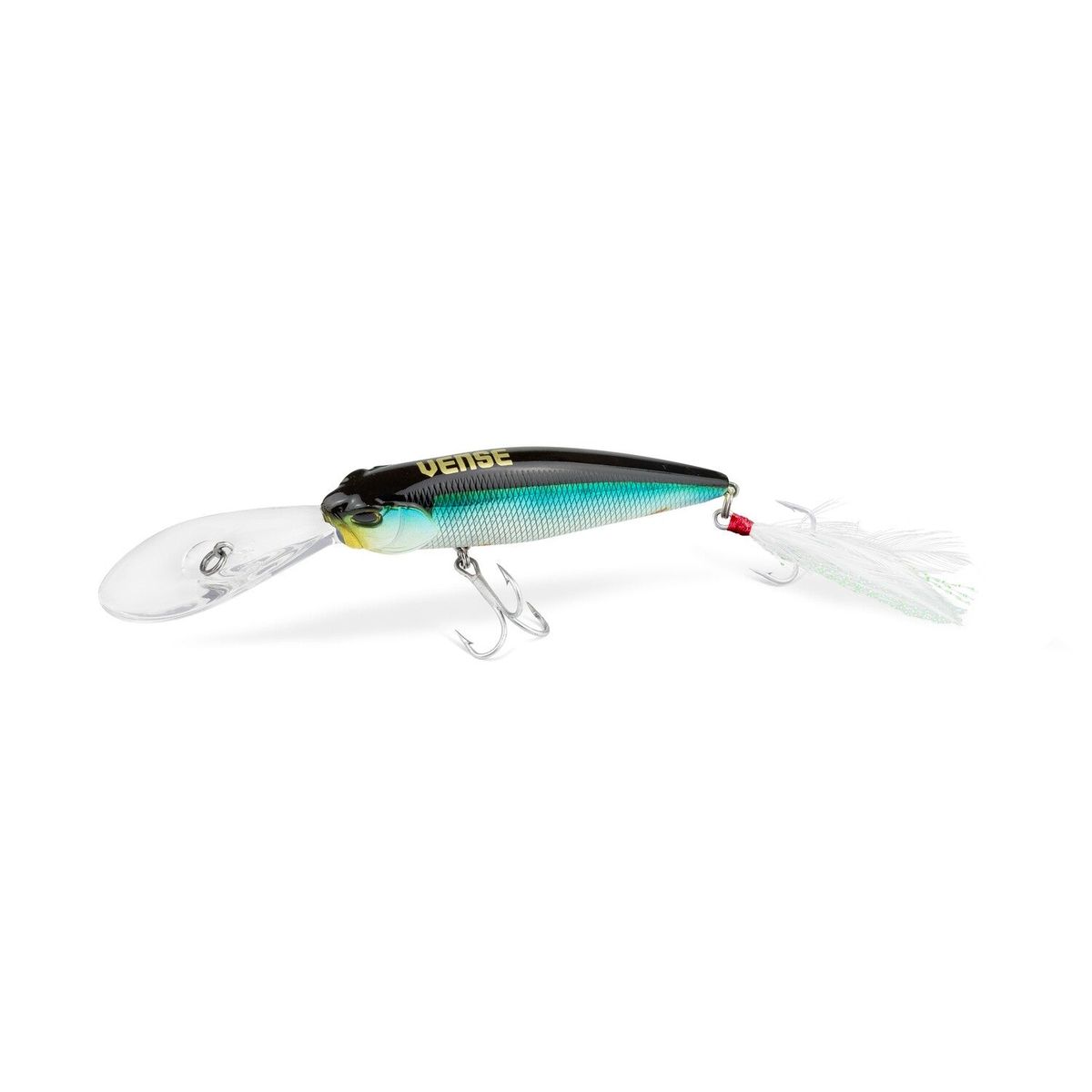 Vense 80FDR-H004 Percha Pro Diver 80 3" Minnow Lure - 0.49oz. - Wakasagi