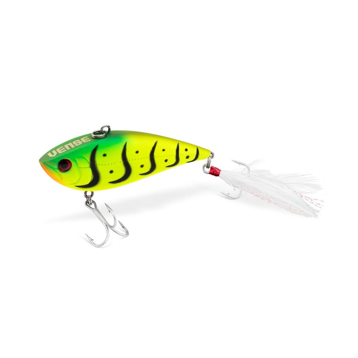 Vense 70STG-H014 Raptor Tungsten 70TG 2.7" Rattling Lure - 0.60 oz. - Matte Chartreuse Crow