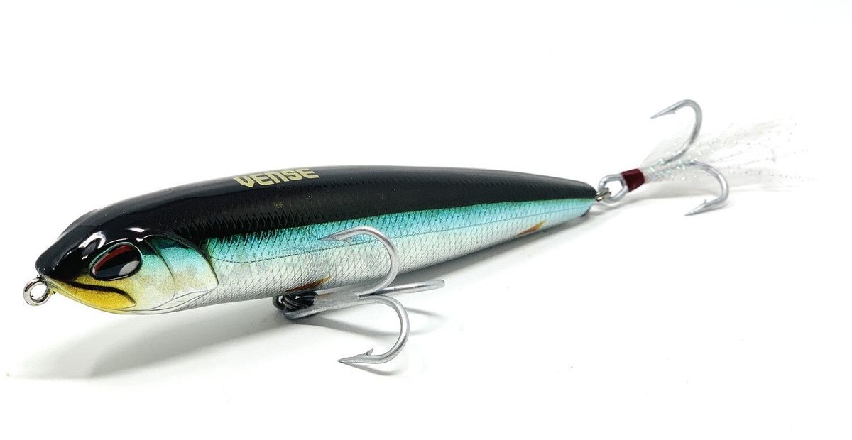 Vense WPM150-H004 Tumbao 150 7" Surface Lure - 1.68oz. - Wakasagi
