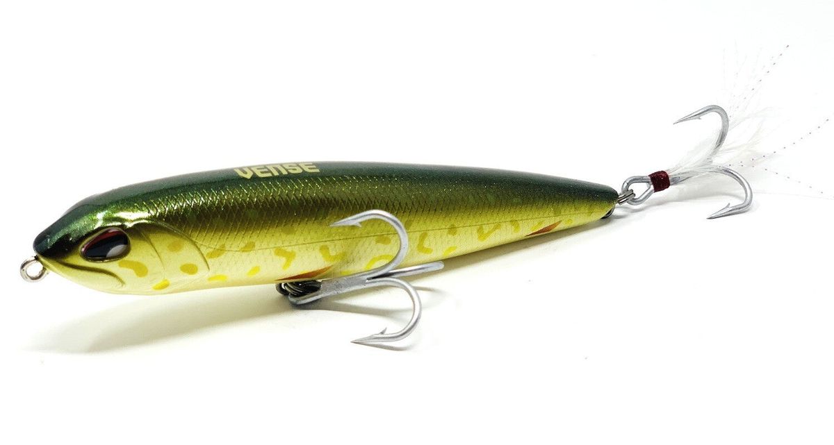 Vense WPM150-H012 Tumbao 150 7" Surface Lure - 1.68oz. - Real Shad
