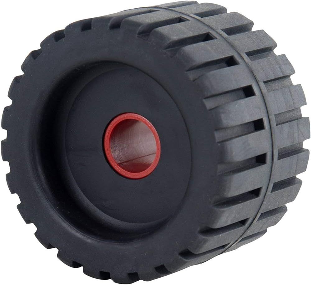 Tough Guy Wobble Roller - Smooth With Washer - 3" Wide - Shaft Diameter 1/2”