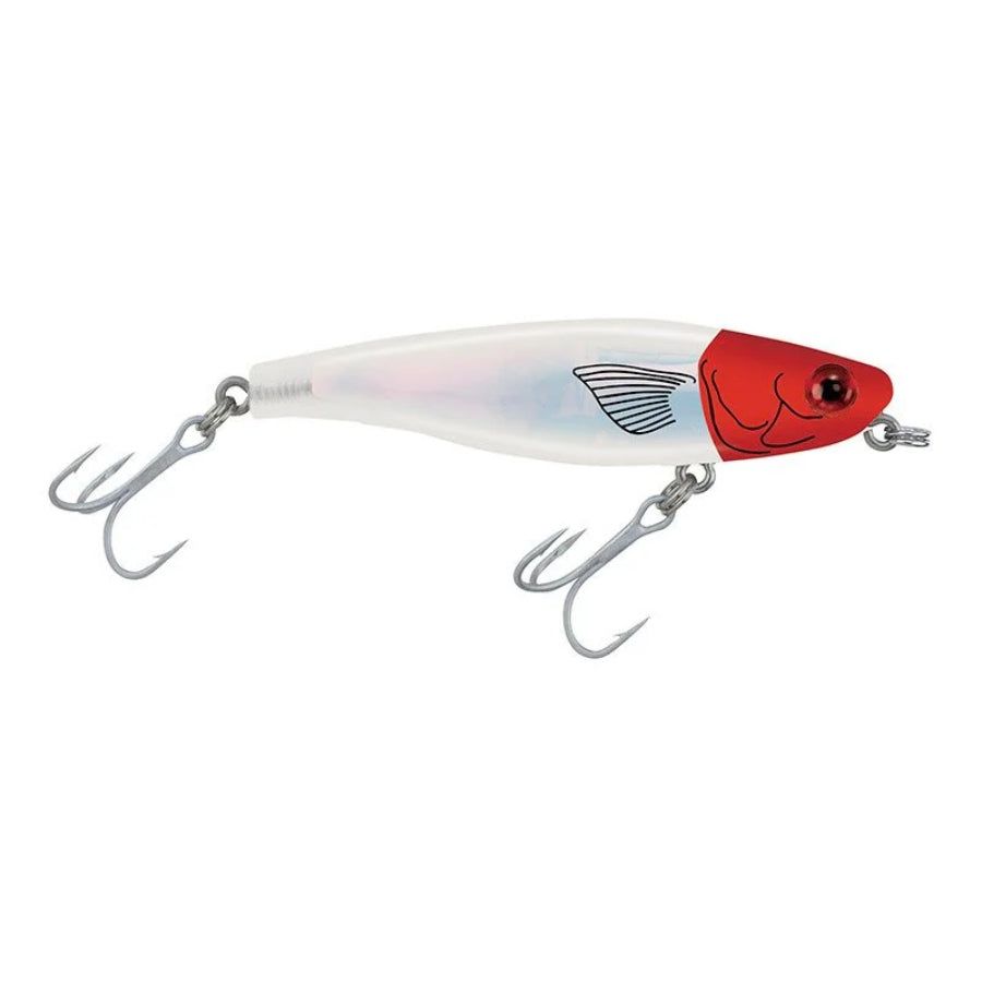 MIRROLURE MIRROMULLET SURFACE WALKER LURE RED HEAD/SILVER