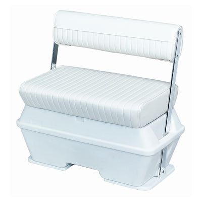 Moeller Swing Back Cooler/Livewell Seat - 72 Quarts