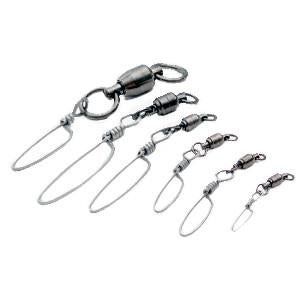 Diamond Fishing Products 95699-82702 Rotary Ball Bearing Swivels with Tournament Snap - 150lb. (10 Pack)