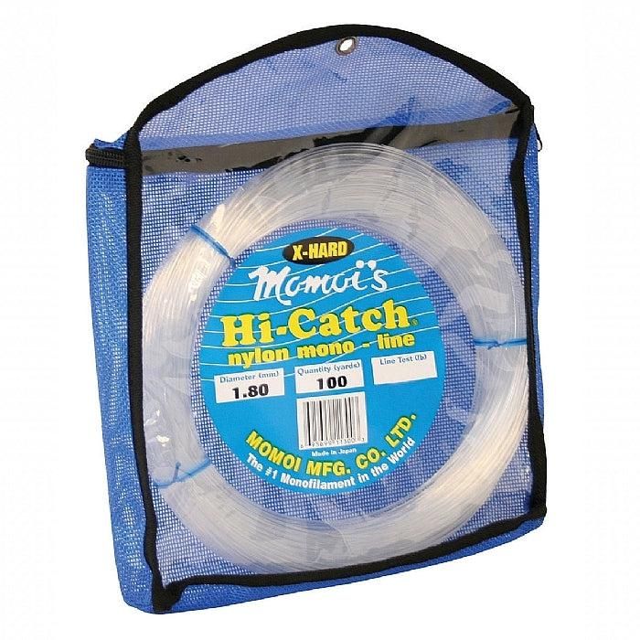 Momoi 95699-11300 X-Hard Hi-Catch Leader Coil (300lb., 100yds.) - Clear