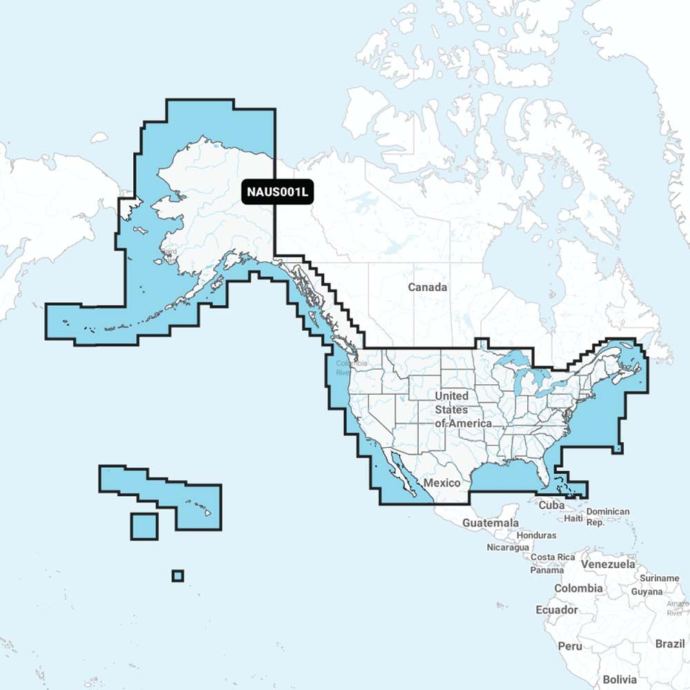 Navionics+ NAUS001L - U.S., Coastal Canada