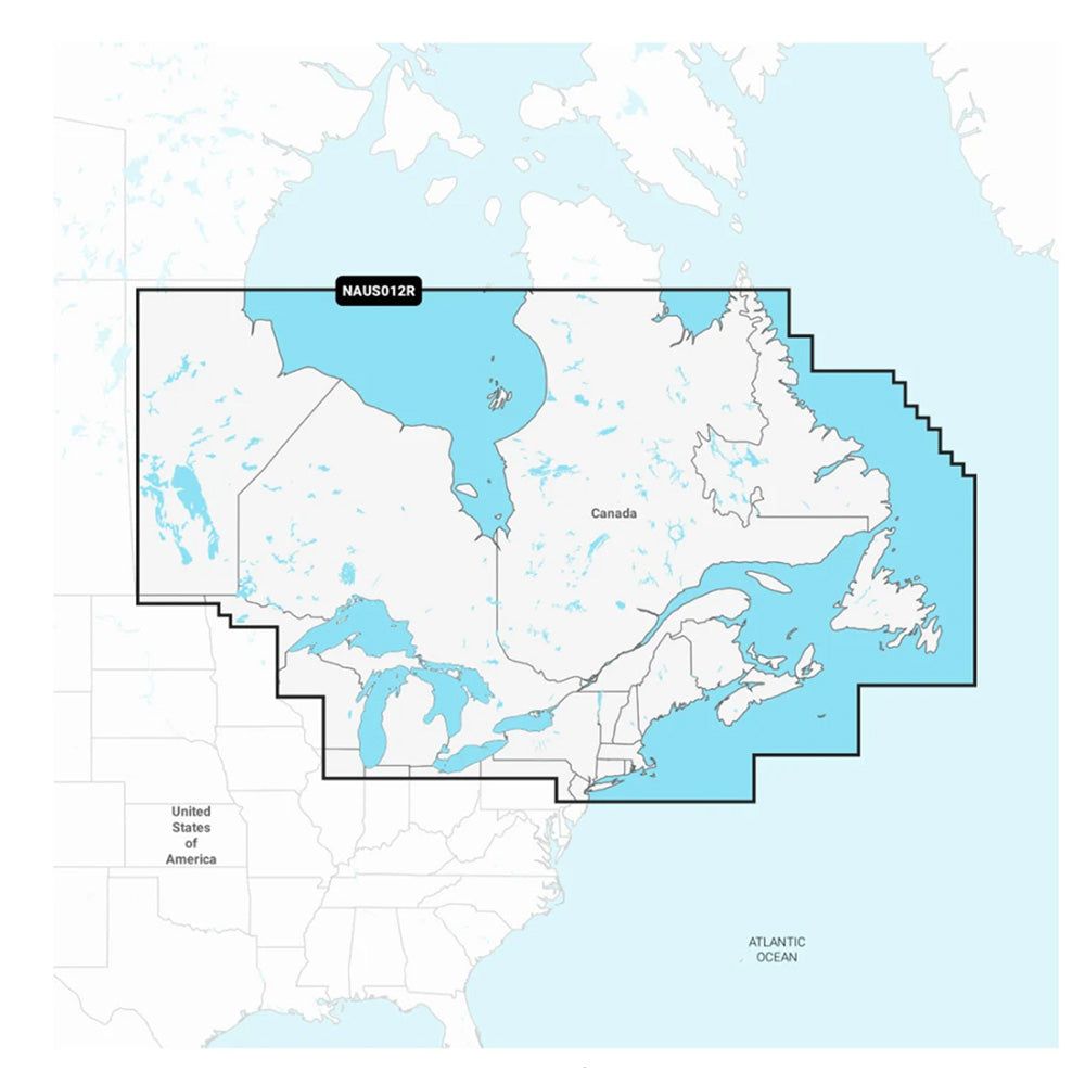 Navionics+ NAUS012R - Canada, East, Great Lakes