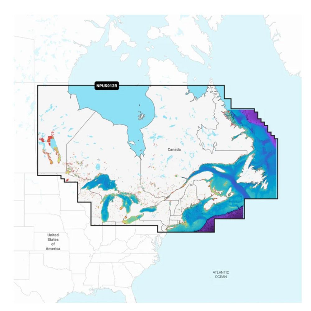 Navionics Platinum+ NPUS012R - Canada, East, Great Lakes