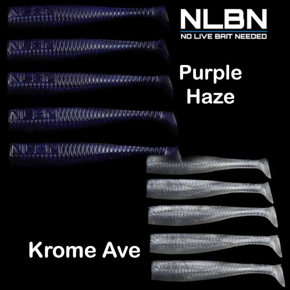 NLBN 3.75" Paddle Tail Swimbaits