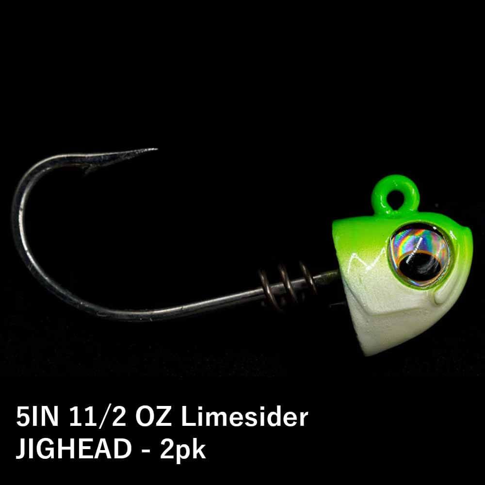 No Live Bait Needed (NLBN) 5" Jig Heads