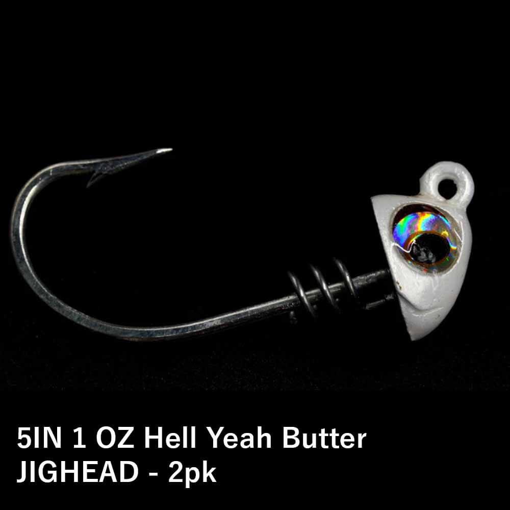 No Live Bait Needed (NLBN) 5" Jig Heads
