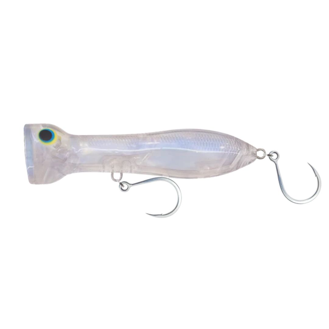 Nomad Design Chug Norris 120 CHUG120-CLEAR Saltwater Popper (4 3/4", 1 1/2oz.) - Clear