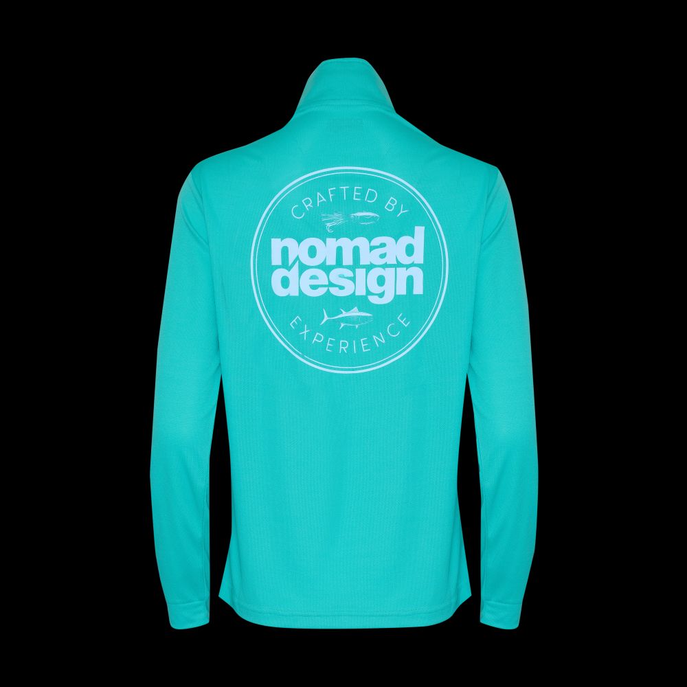 Womens Collared Fishing Jersey - Classic Squid