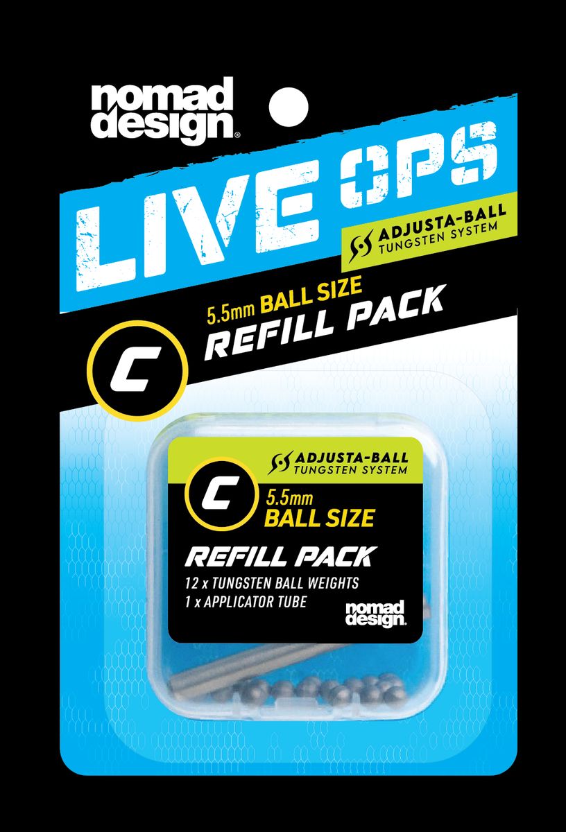Tungsten 5.5mm Adjusta-Ball Refill Pack (Ball C - 12pcs)