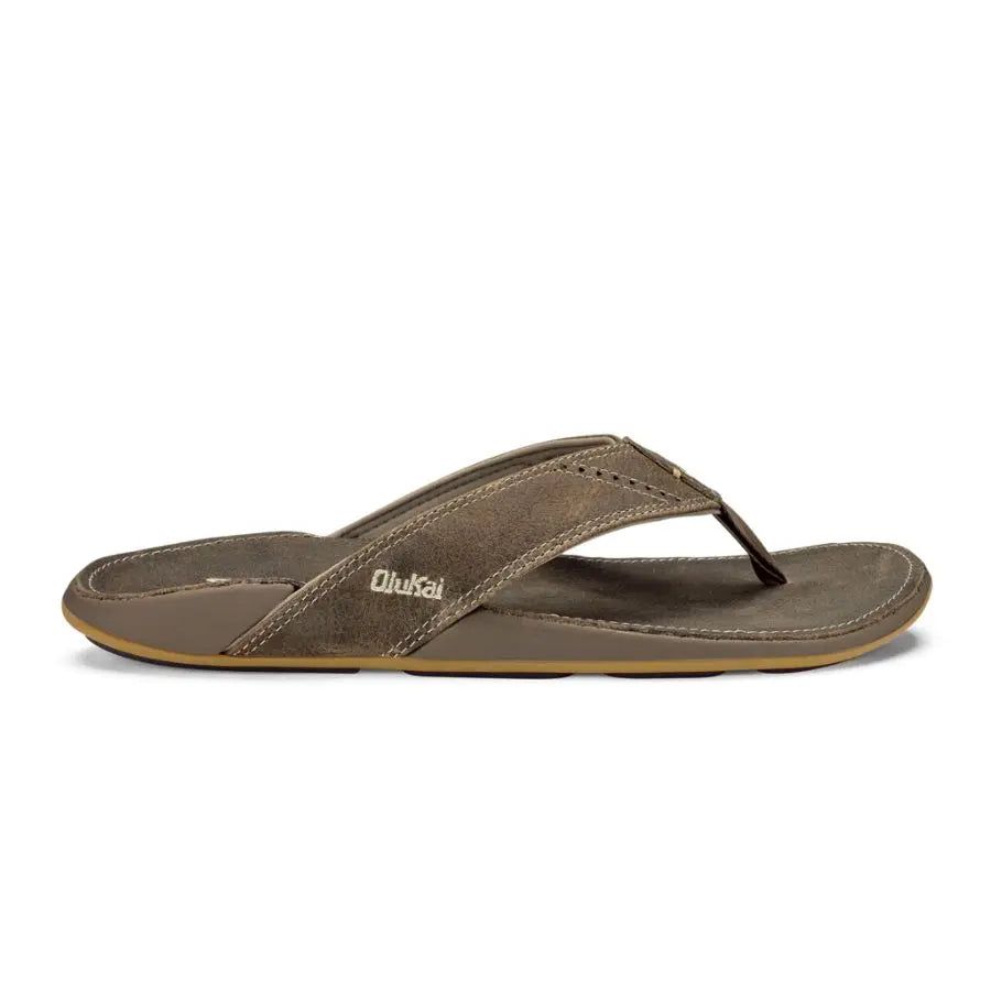 OLUKAI NUI LEATHER SANDALS