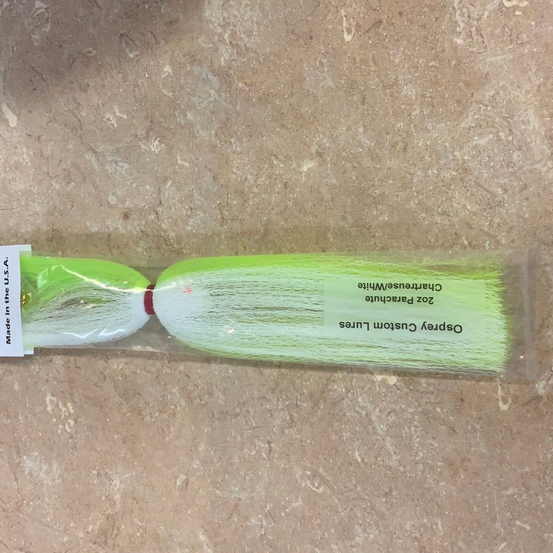 Osprey Custom Lures Bullet Nose Parachute Jigs