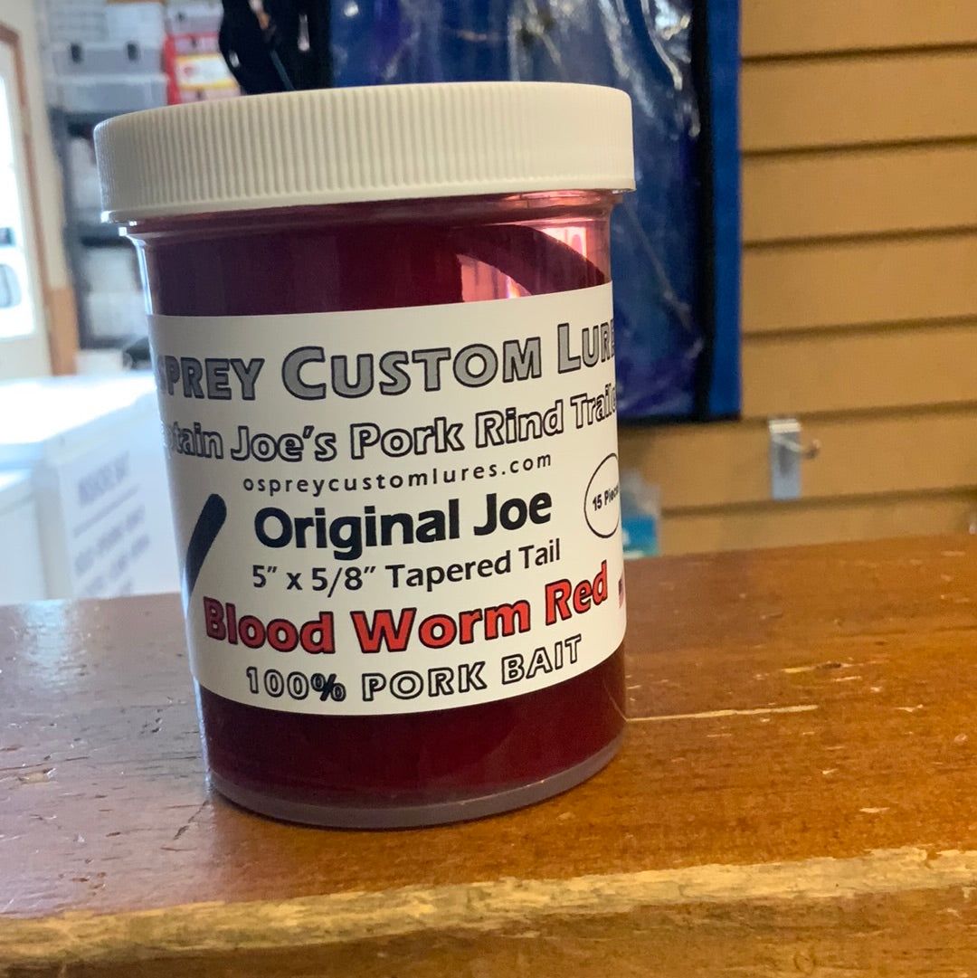 Osprey Custom Lures Original Joe Real Pork Rinds 5"