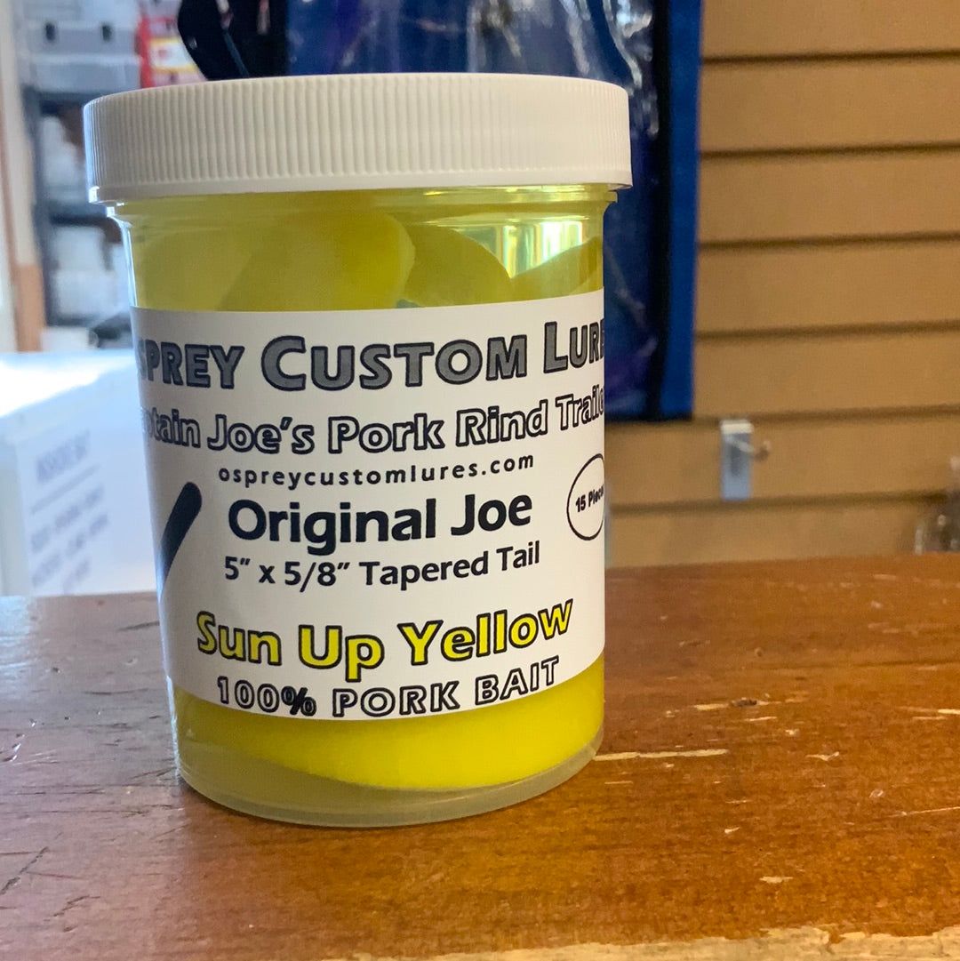Osprey Custom Lures Original Joe Real Pork Rinds 5"