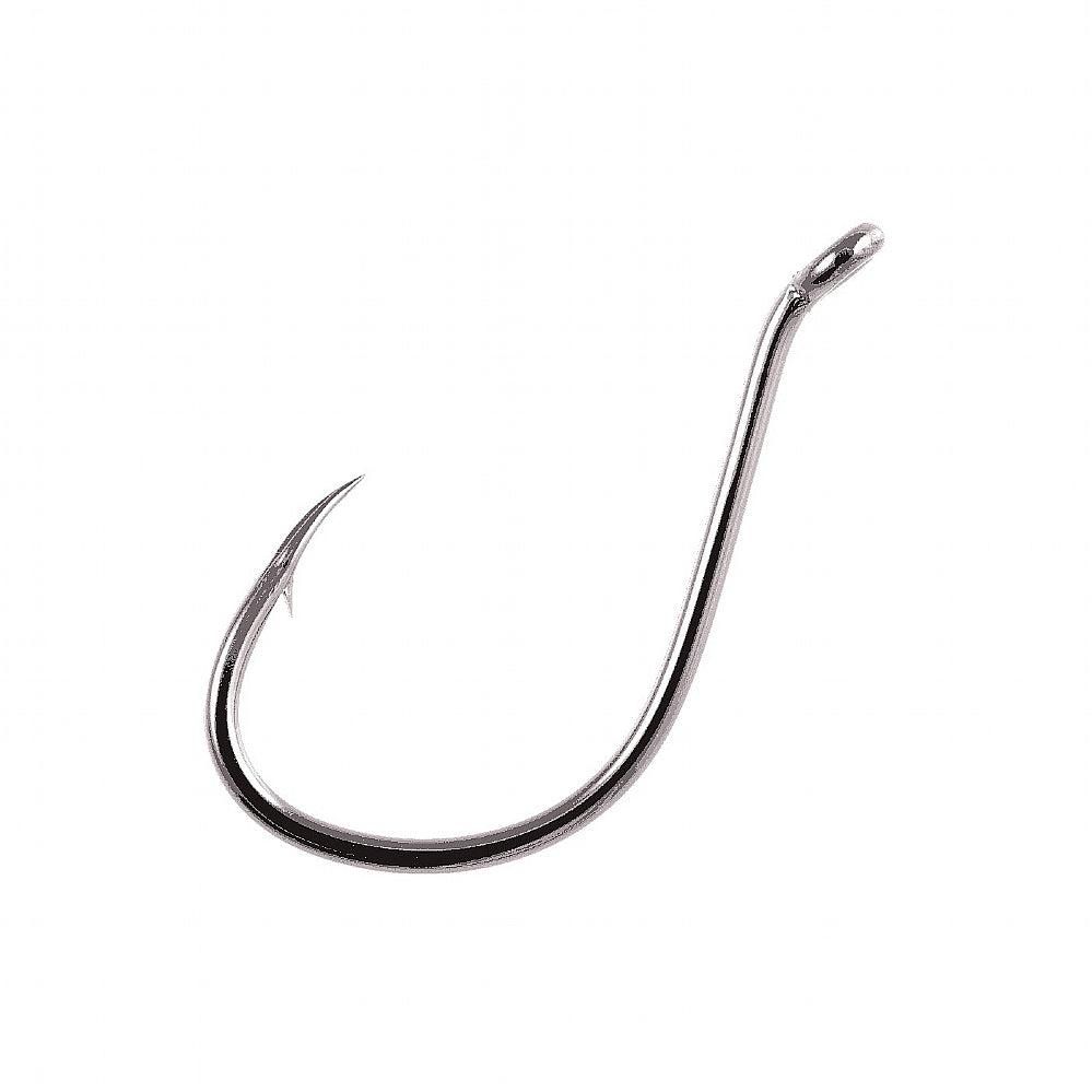 Owner 5111-181 SSW with Cutting Point Hooks - Black Chrome (3 Pack), Size 8/0