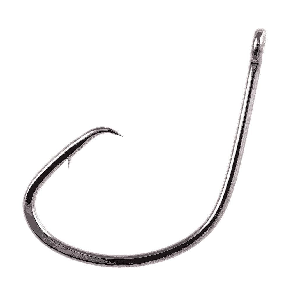Owner 5114-031 Mutu Light Circle Hooks - Black Chrome (11 Pack), Size 8