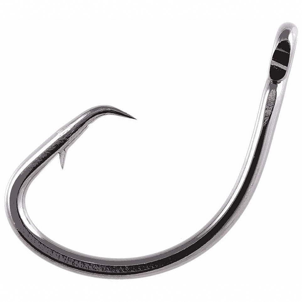 Owner 5363-131 Mutu Circle Hooks - Black Chrome (28 Pack), Size 3/0