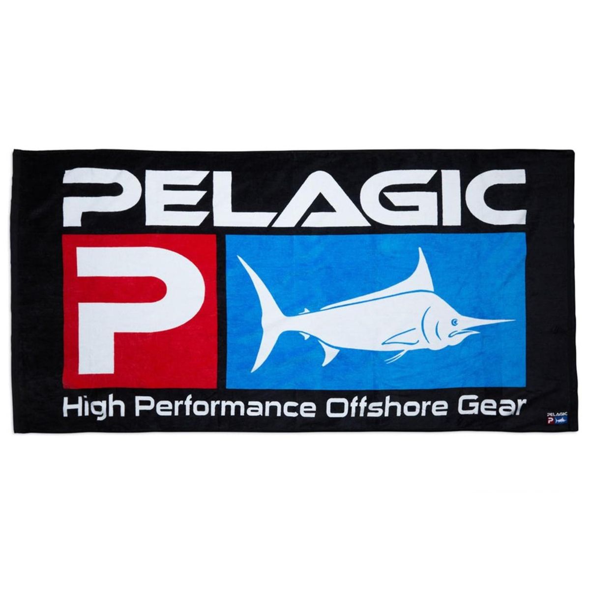 Pelagic Deluxe Logo Beach Towel