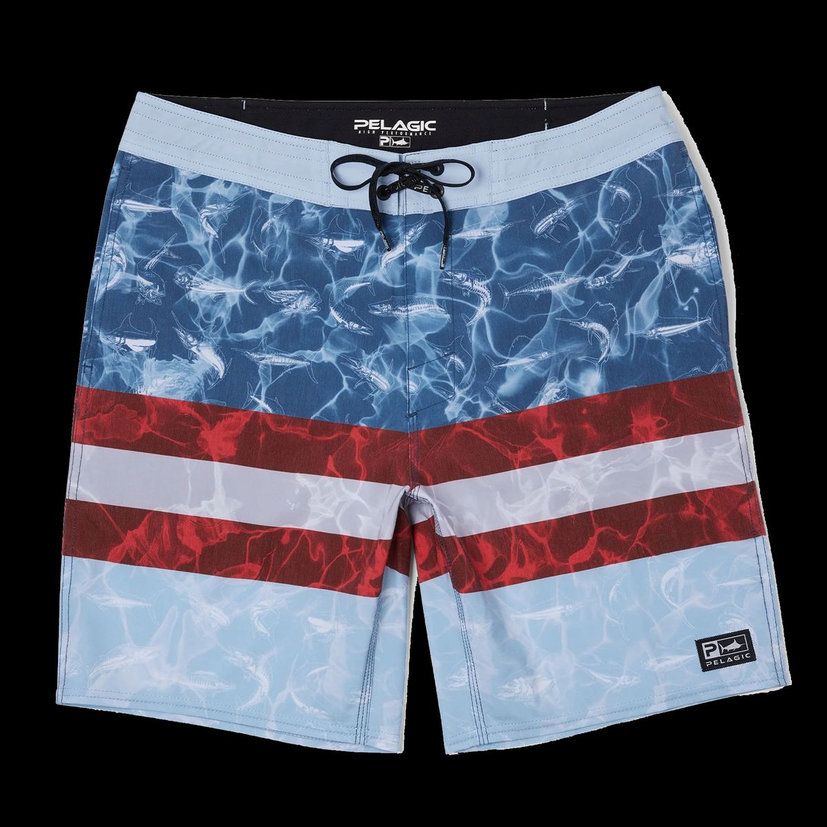 PELAGIC Americamo Deep Drop Boardshorts 20"