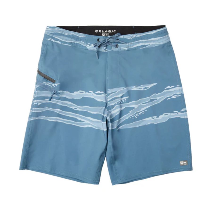 PELAGIC STRIKE BOARDSHORTS 19" WAHOO CAMO