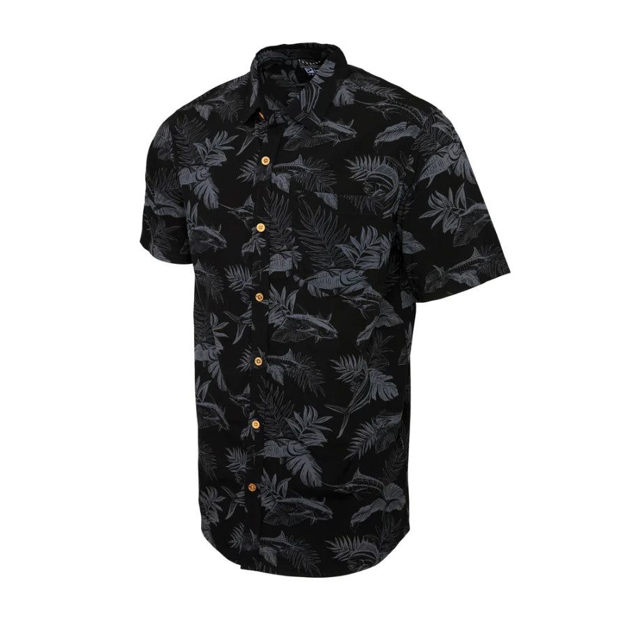 PELAGIC TROPIC SLAM KNOCKDOWN BUTTON UP SHIRT