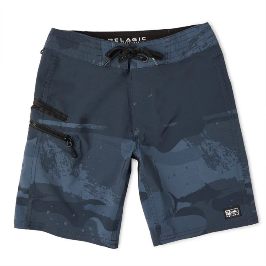 PELAGIC YOUTH STRIKE BRUSH CAMO BOARDSHORTS