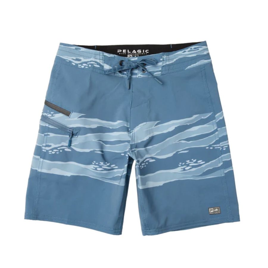 PELAGIC YOUTH STRIKE WAHOO CAMO BOARDSHORTS