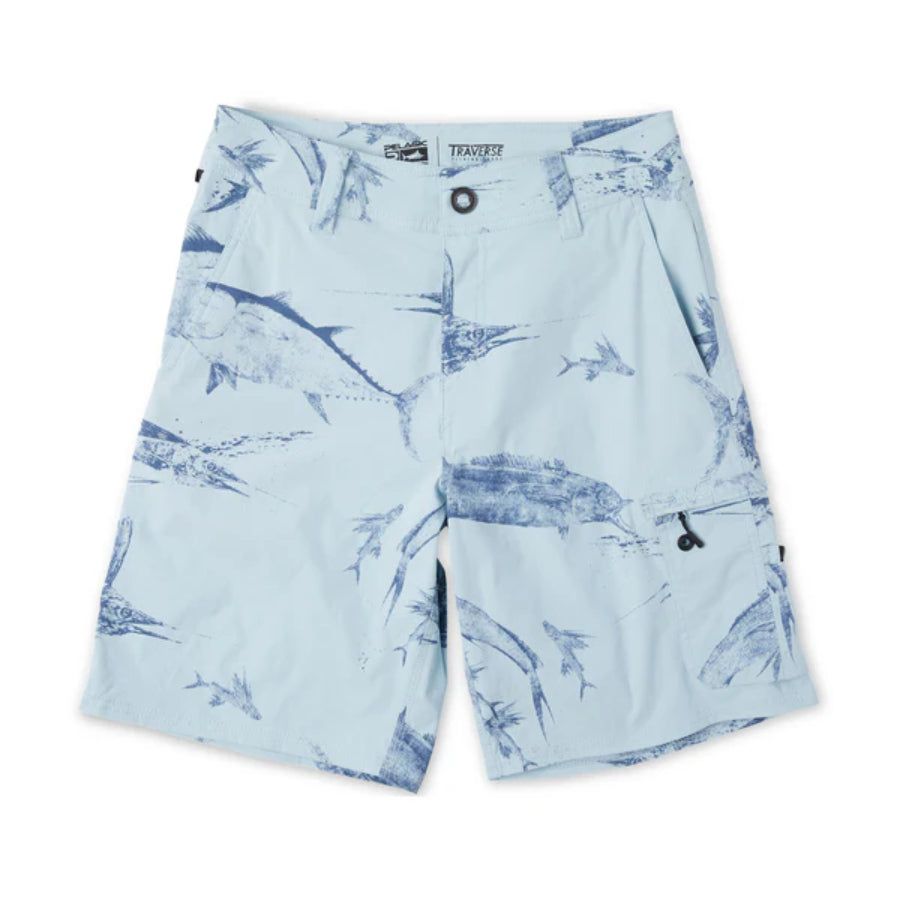 PELAGIC YOUTH TRAVERSE GYOTAKU HYBRID SHORTS