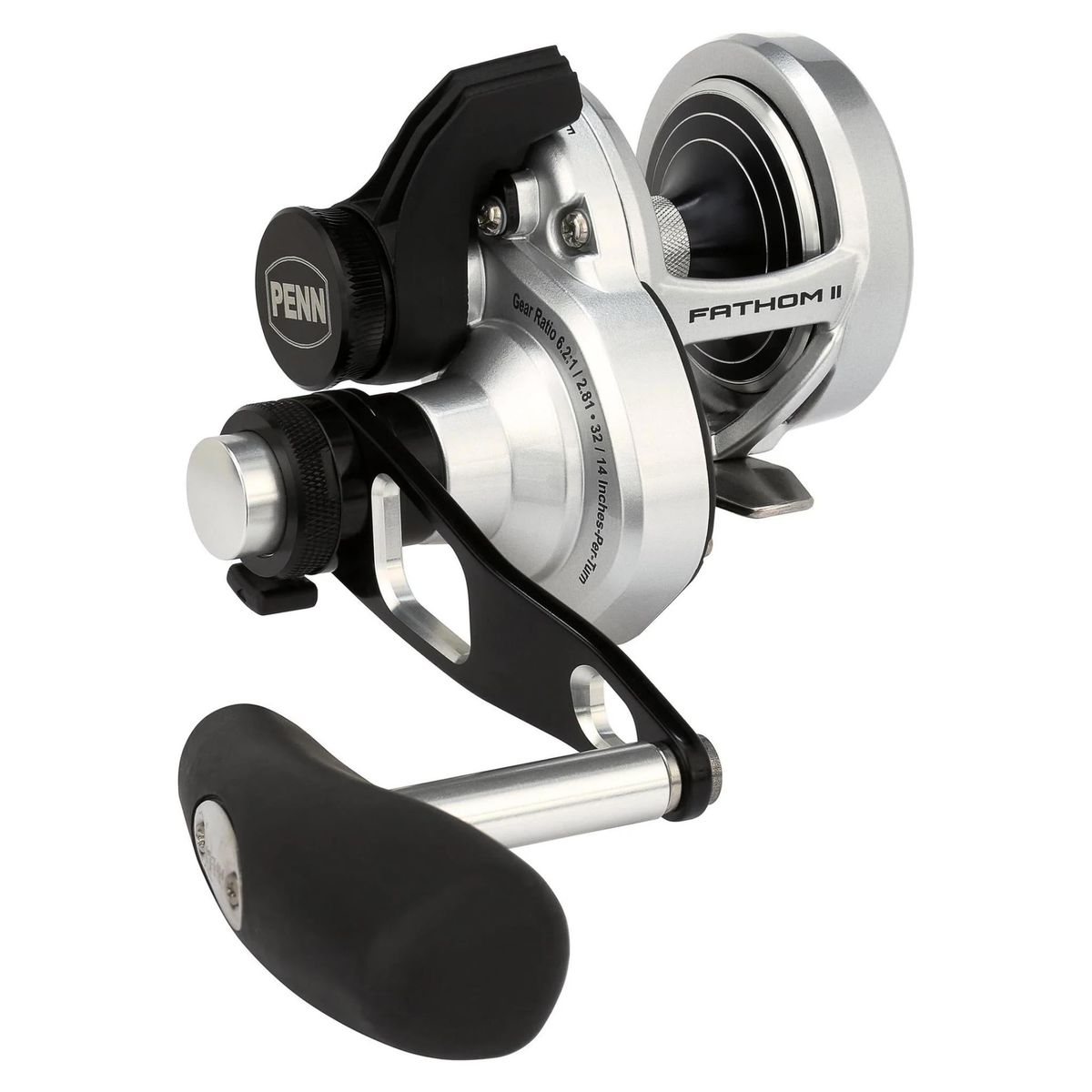 Penn Fathom II FTHII10XNLD2 Lever Drag 2 Speed Conventional Reel