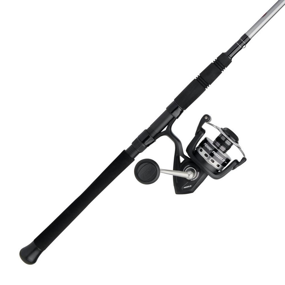 Penn Pursuit IV PURIV4000703MTRVL Spinning Travel Combo (PURIV4000 Reel with 7', 3pc., 10-17lb., Medium Rod)