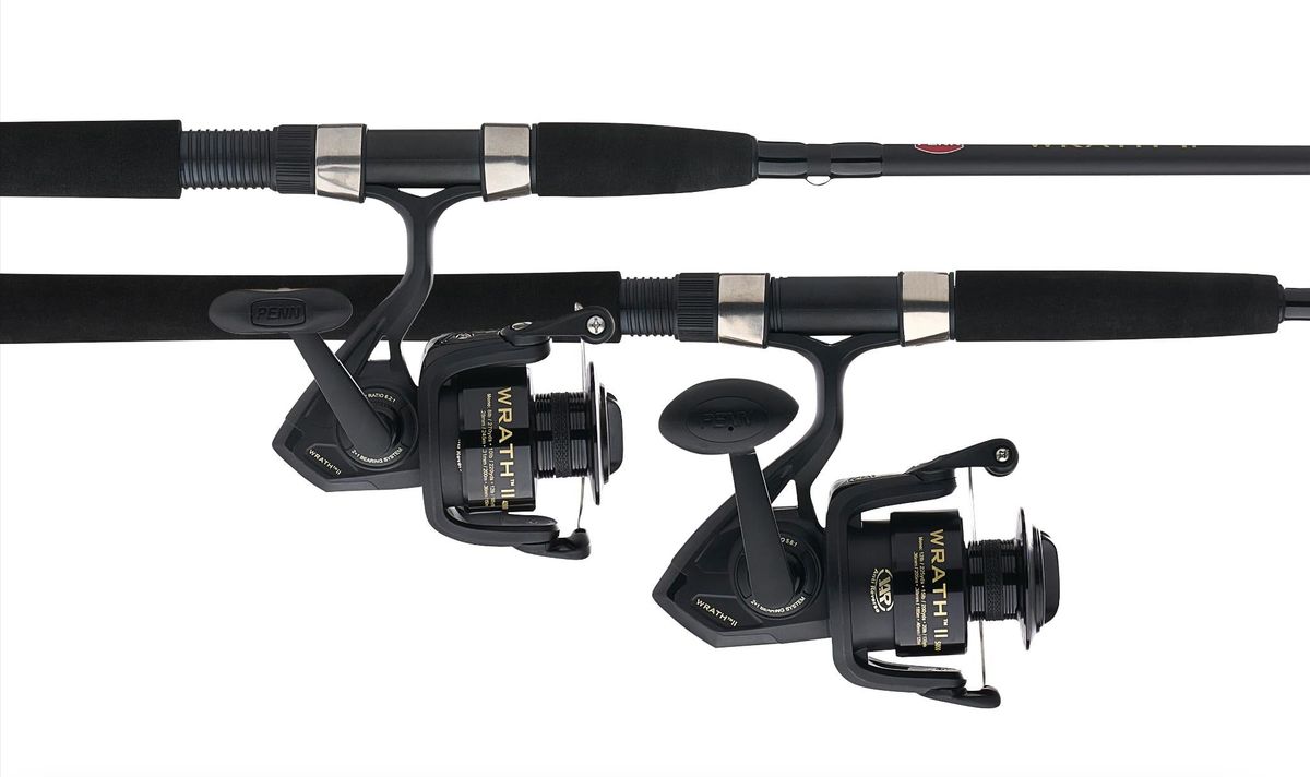 Penn Wrath II 4000 with 7' M 2-Piece Rod Combo