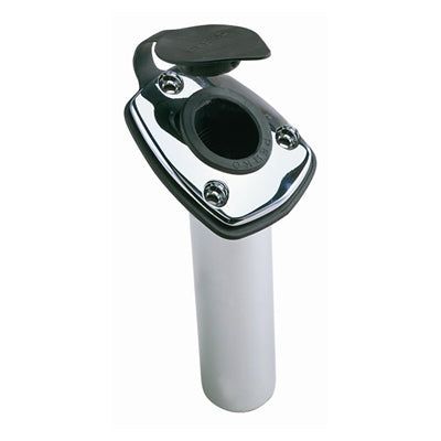 Perko Fig, (1205 DP0 CHR) 1205 Angled Flush Mount Rod Holder