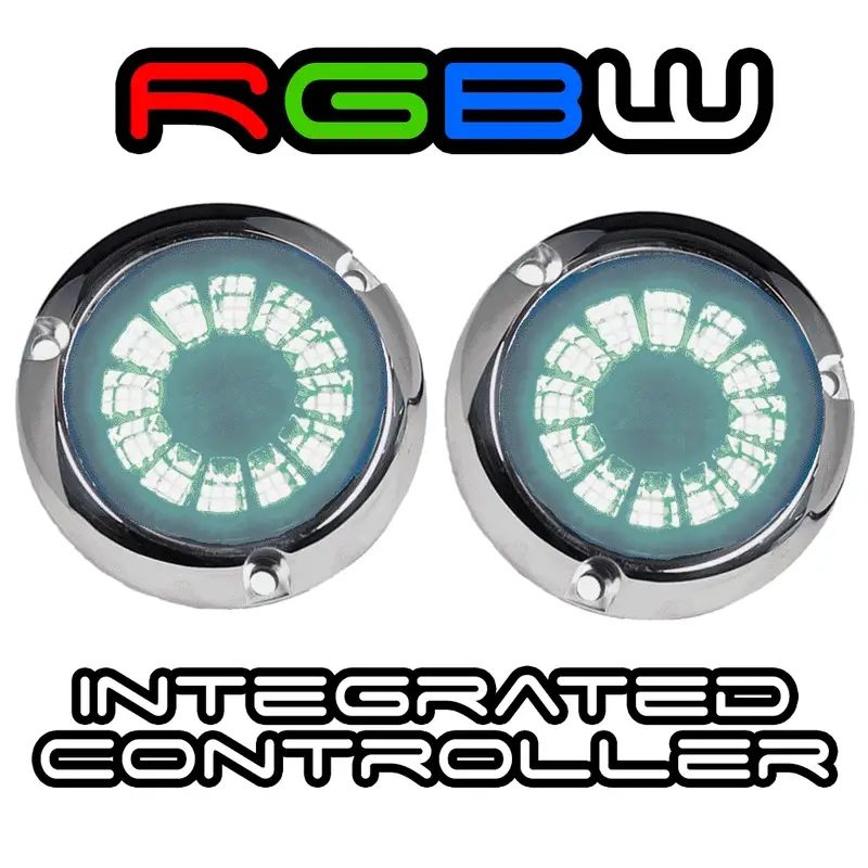 PLASH LIGHTING EPIK Underwater Transom Light - RGBW Internal Controller