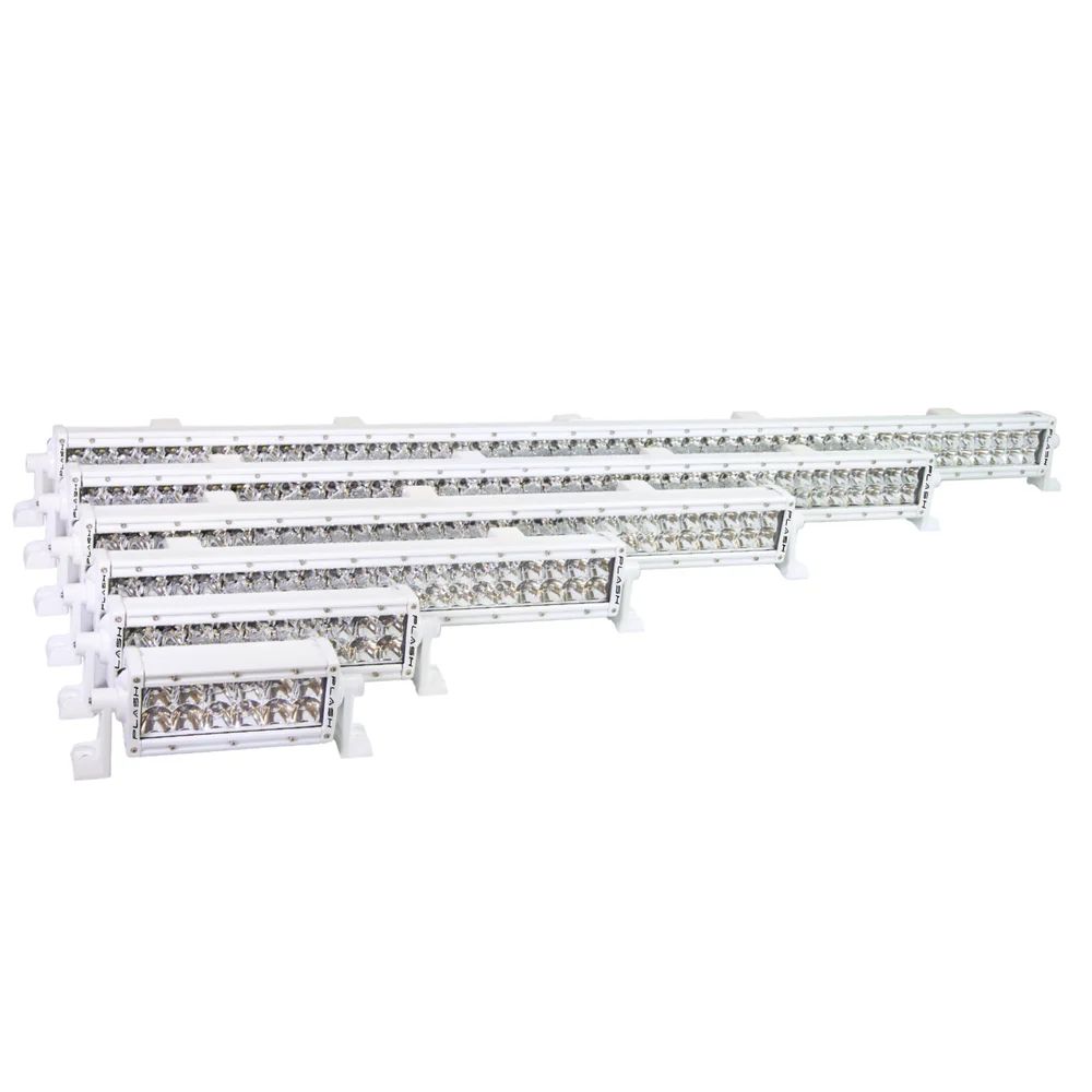 PLASH LIGHTING XX-Series Dual Row LED Light Bar - Straight or Curved