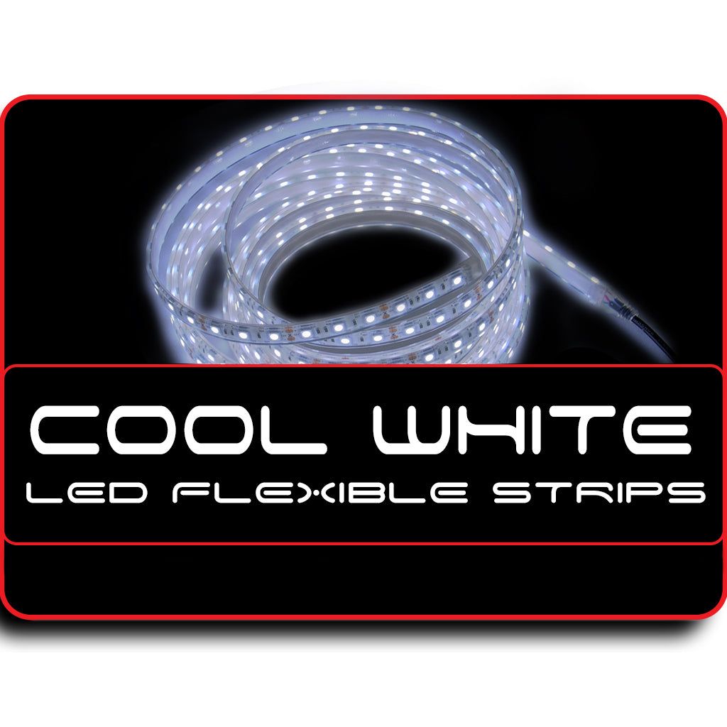Waterproof Flexible Light Strip - IP68 - 12V Cool White