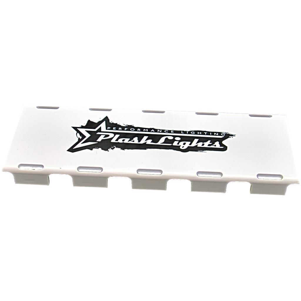 Plashlights XX-Series 10" Lens Cover - White with Logo