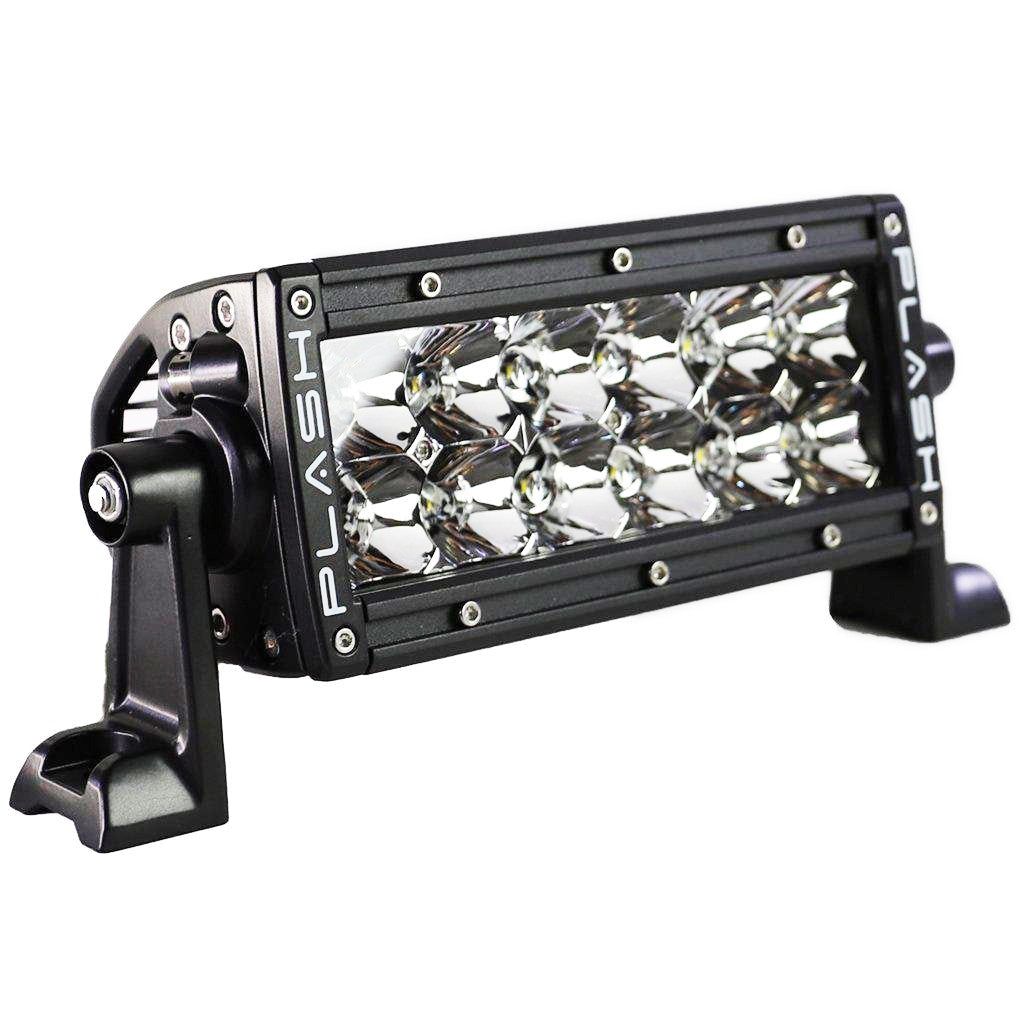 Plashlights 6" XX-Series LED Light Bar (5W) - Combination Beam Pattern - Black DuPont Coating