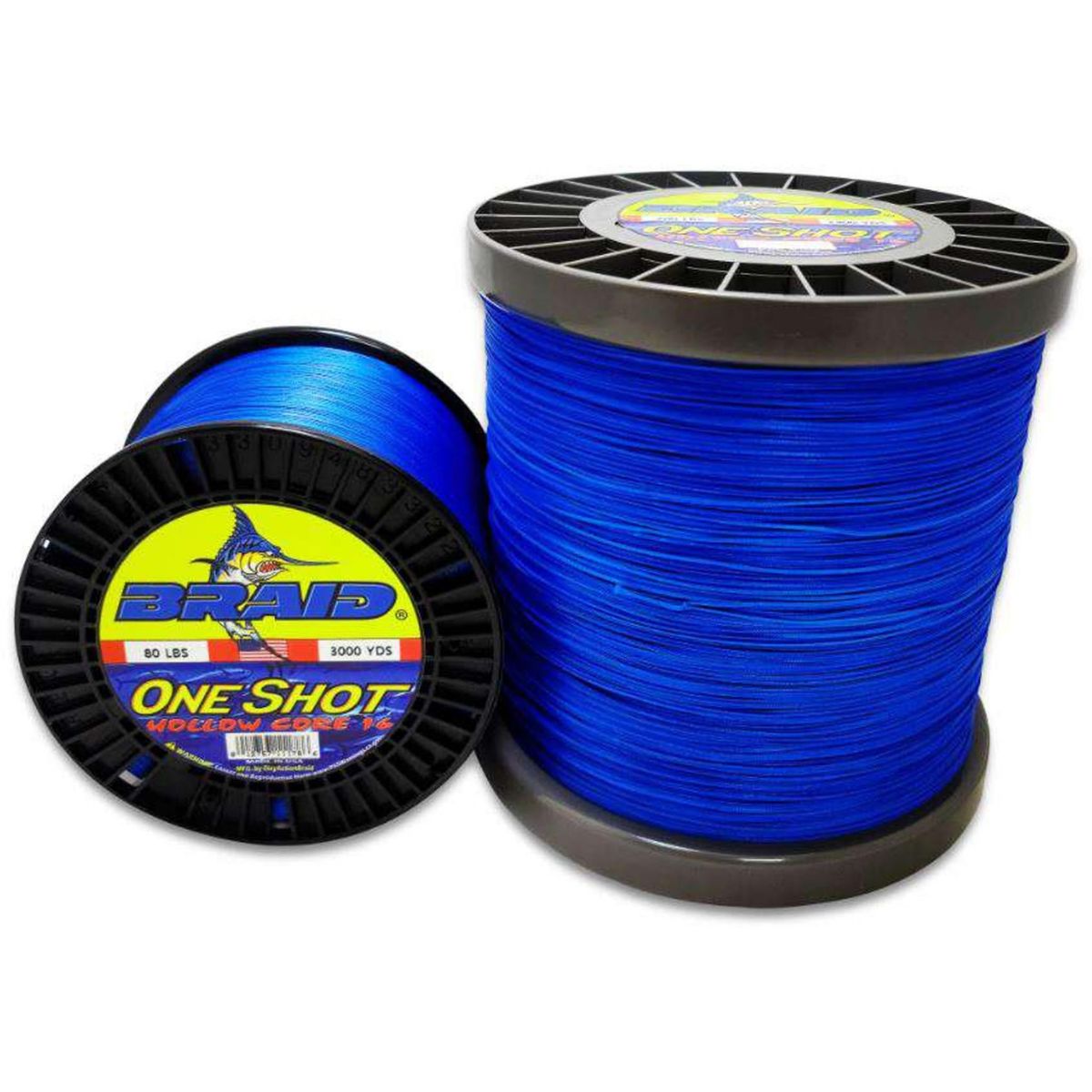 Playaction Braid One Shot Hollow Core Line (3000 yd Spools)