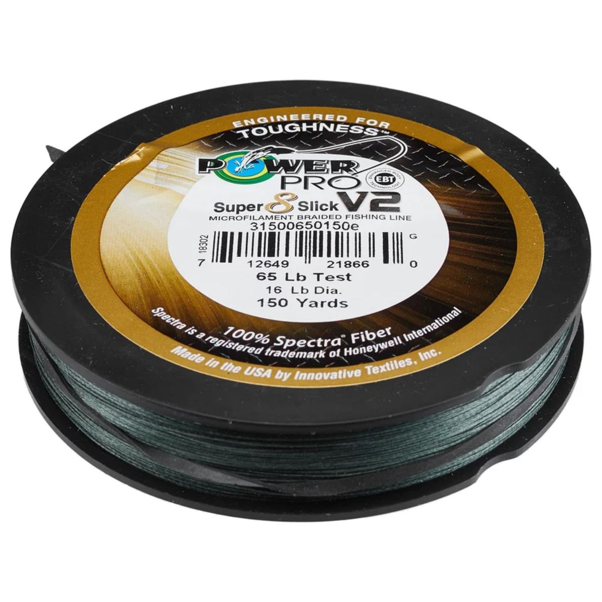 PowerPro Super 8 Slick V2 Braided Fishing Line (3000 yd Spools)