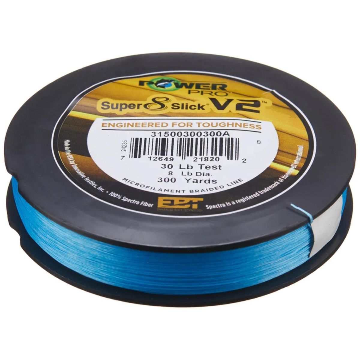 PowerPro Super 8 Slick V2 Braided Fishing Line (3000 yd Spools)