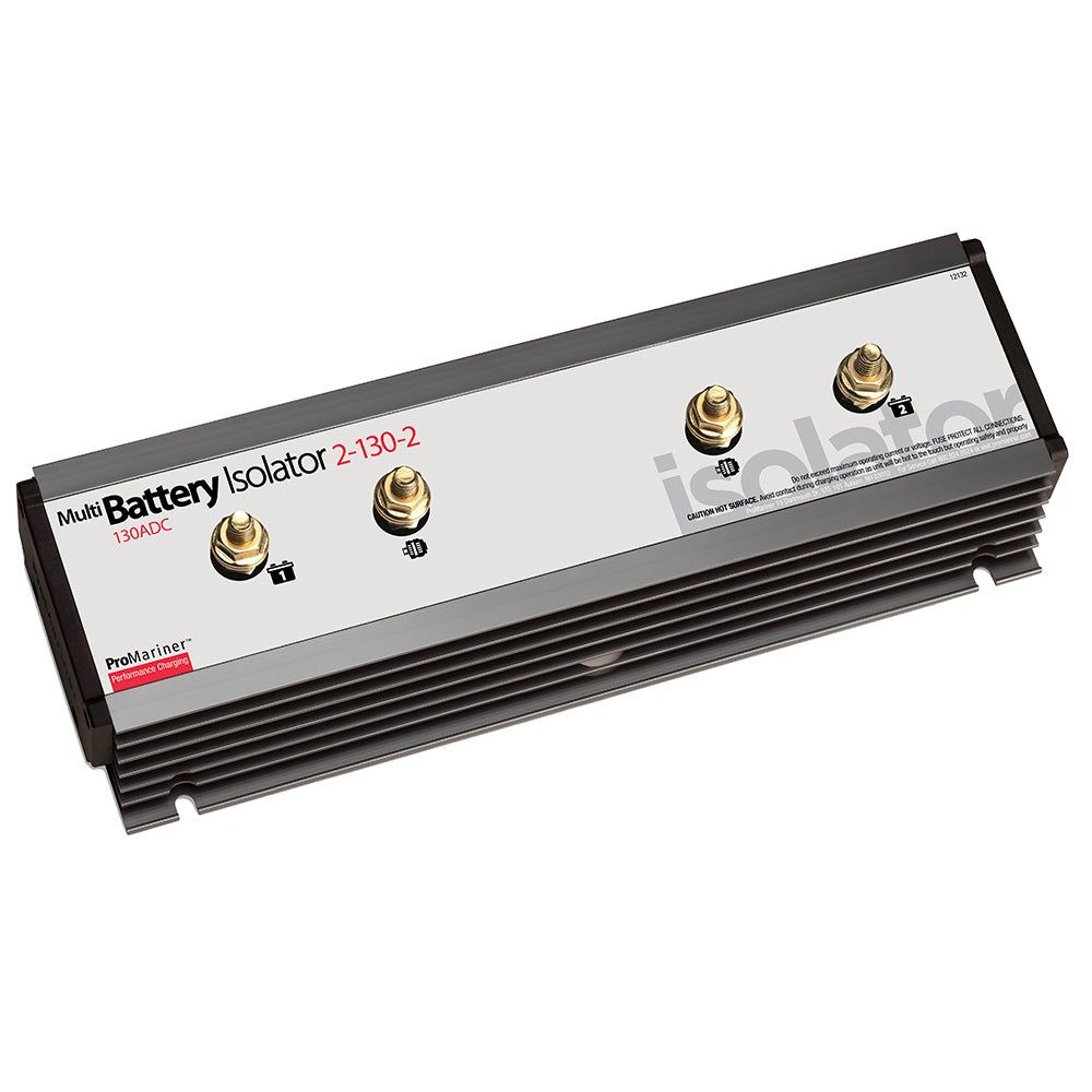 ProMariner Battery Isolator 130 AMP 2 Alternator 2 Battery